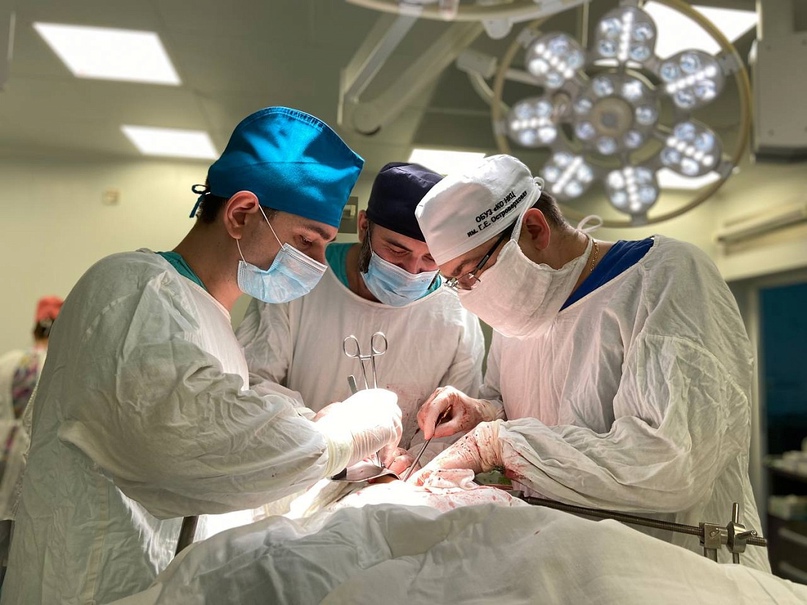 В Курске провели операцию по реконструкции пищевода из тонкой кишки пациента
