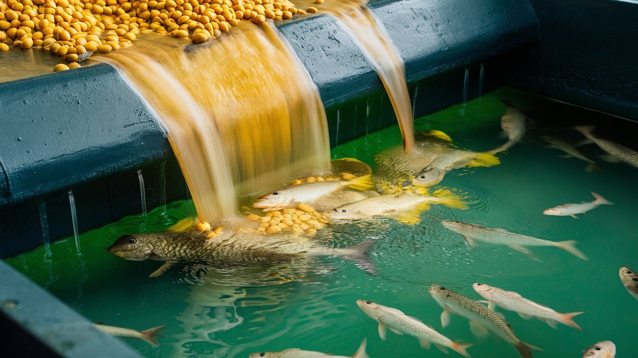 Сточные воды от переработки сои предложили использовать в кормежке рыб