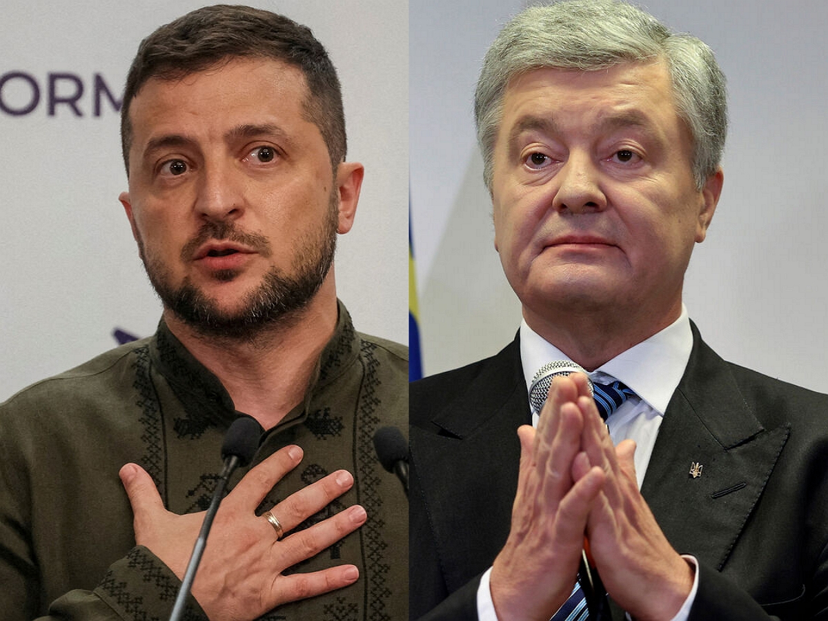 Зеленский и Порошенко пропали из базы розыска МВД