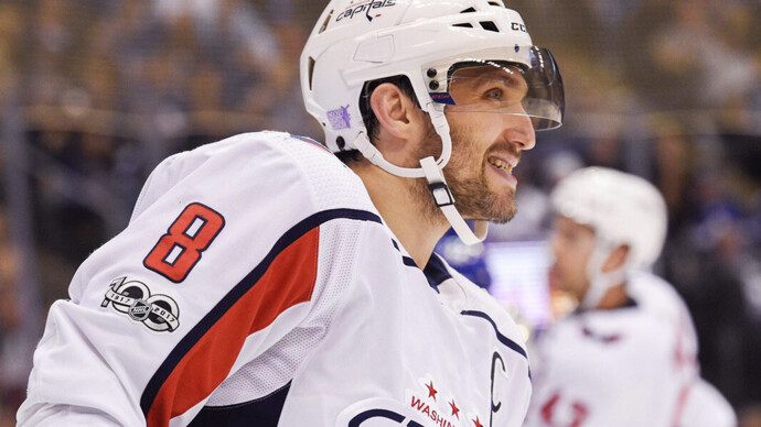 Овечкин покорил рубеж в 1550 очков за карьеру в НХЛ