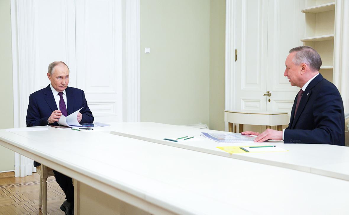 Путин поддержал Беглова на выборах губернатора Петербурга